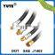 yute brand wholesale sae j1402 black air brake hose with brass fittings