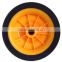5 inch semi-pneumatic rubber wheels for garden cart, shipping container, baby carriage