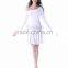 High Class Milk Silk Professional White Belly Dance Dress