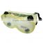 2016 hot selling dental safety goggles CE EN 166 PC transparent safety goggles with 4 holes PC replacable safety goggles