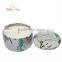 Scented Soy Wax Travel Tin Candle, round candle