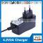 ac dc adapter charger 4.2v 2a 3.7v lithium polymer battery charger eu us uk au plug YJP-042200