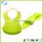 2016 Hot selling colorful baby bibs/silicone bib for baby