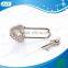 AJF fashion love lock silver heart shaped lock with rhinestone for wedding lock