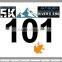Design by Customer Paper Waterproof Tyvek Running Marathon Race Numbers Printable