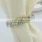 Table Decoration & Accessories Type crystal acrylic stones napkin ring