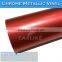 SINO Durable Car Decorative Sticker Adhesive Film Red Metallic Vinyl