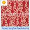 Polyester thick printing knitting lace fabrics for garments