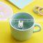 Cute Horse Sheep Dog Rabbit Ceramic Coffee Mug, 3D Animal Shape Hand Painted Cup, Creative Christmas Gift