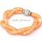 Crystal Beads Stardust Bracelet Slake Wrap Double Tour TENDANCE