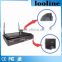 Looline Mini household ip Camera 4Chs NVR Recorder Supported 8 Sata HDD Wireless Camera System 12V With 10Inch Touch Screen