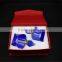 High quality blue crystal perfume bottle crystal perfume bottle for gift and decoration favors