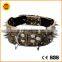 Fashion spiked dog collar dog collar leather