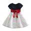 (H4949) navy2-6y nova brand my liitle girl princess dress girls party new design dress