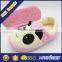 Wholesale cute cheap.coral velvet cute animal pattern slipper