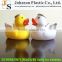 Shenzhen making 6cm floating rubber angel bath duck