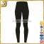 Black ripped leggings for woman