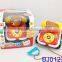 New intelligent toy jolly cord pulling electric toy car with mirror