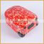 travel luggage bag shape ceramic coin bank money saving box for kids