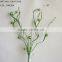 artificial glitter foam ball beaded branch faux twigs branch for christmas home decoration