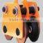 GCT Type plain gear moving trolley 2T