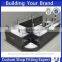luxury custom led light glass watch store showcase