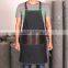 Custom high quality work apron denim and leather