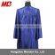 Adult Graduation Gown Shiny Navy Blue