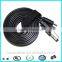 1m Black Flat 24awg Micro Usb Cable