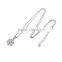 Christmas gift 925 sterling silver material snowflake necklaces