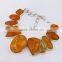 Ocean Melody !! Amber 925 Sterling Silver Necklace, Silver Jewelry Exporter, Handmade Silver Jewelry