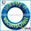 Inflatable children swim ring PVC Blue alphabet inflatable swim ring