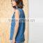 new arrival fashion women sleeveless denim jean shirt JXF123