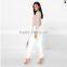 cheeky cropped fashion jeans white jeans women hole JXA110