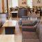 Modern restaurant 4 person dining table and chair YR7034