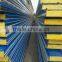 metal insulated rockwool corrugated roof sandwich panel factory price