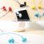 REMAX 3.5mm Metal Micro Moving Coil Unit In Ear Stereo Music headset microphone For IPhone 6S Samsung stereo headset
