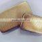 Snake Skin Pattern Print Golden Case 11pcs Stainless Steel Manicure Set