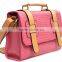 Genuine leather woman leisure handbag factory China