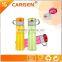 Custom logo clear plastic sport straw drinking bottle