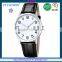 FS FLOWER - High Quality OEM Calfskin Leather Starp Quartz Miyota Movt Formal Classic Mens Watches Made In China