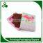 POPULAR CUSTOM HANDMADE RECYCLED DECORATIVE CARDBOARD PACKAGING GIFT CHOCOLATE PAPER BOX WITH RIBBON