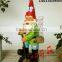 Resin sensor large garden dwarf statues rain gauge