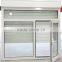 monoblock aluminium window with roller shutter