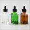 Childproof & Tamper Evident Square 15-30ml Glass E Liquid Bottles