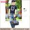 Online shopping hot sale cross strap canvas hanging teen leather messenger shoulder bag