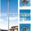 New model galvanized high mast pole