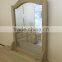 American country Style solid wood bedroom dresser with drawers and mirror