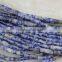 4*14mm natural cylinder Sodalite loose strand beads