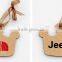 Recycled kraft paper hang tags for lady's clothing